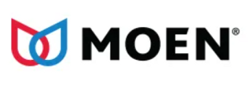 Moen logo representing reliable faucet repair services in 92870, 92821